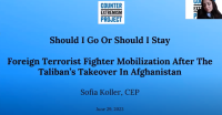 The Taliban’s Takeover in Afghanistan – Effects on Global Terrorism